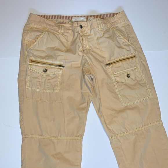 Anthropologie Hei Hei Yellow Cargo Pants - Women’s Size 31 - Picture 2 of 6